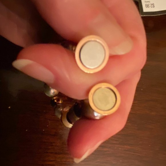 Radiant Honora Ming Pearl and Italian Rose Gold Bronze Bead Bracelet, 6.5" - Picture 10 of 13